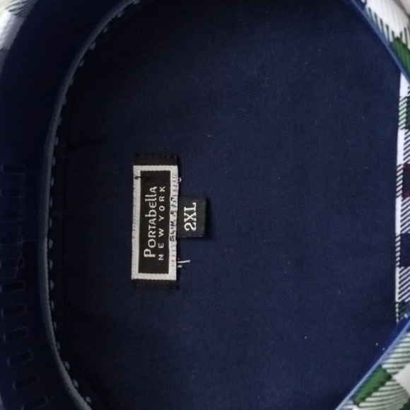 Portabella New York , men's long sleeve dress shirt - Picture 3 of 6